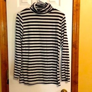 Black and White Long Sleeved Shirt